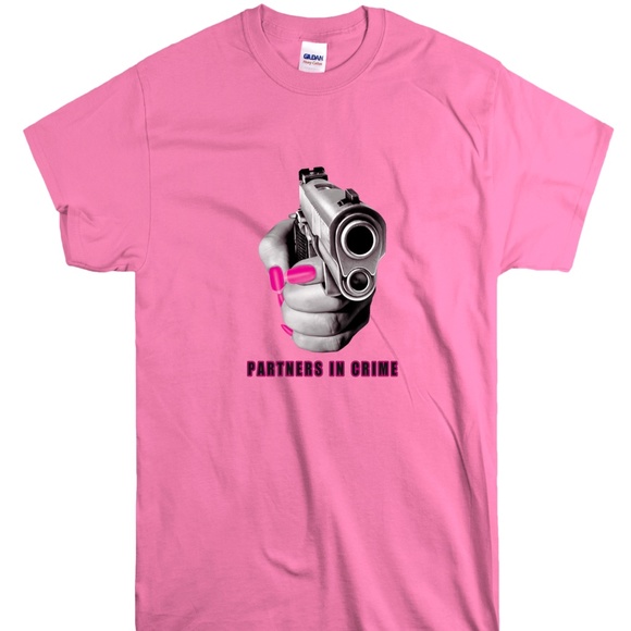 Pertners In Crime TShirt (Hers) - Picture 1 of 1